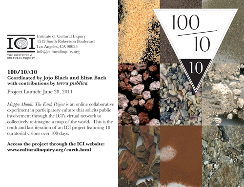 Institute of Cultural Inquiry - Earth Project