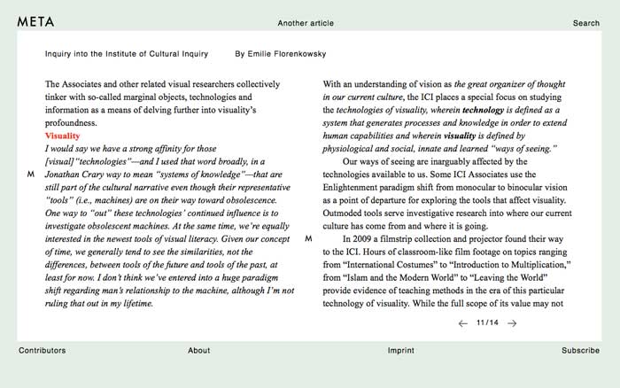 META journal article at ICI 12
