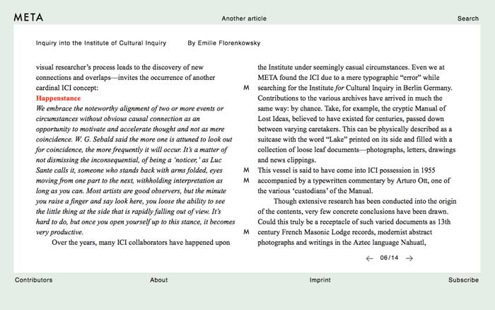 META journal article at ICI 7